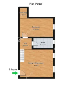Apartament de vanzare cu 3 camere 2 bai situat in zona Rahovei din Sibiu - foto 7