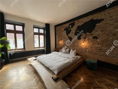 De vanzare 2 studiouri renovate la etajul 1 zona Centrala/Pietonala din Sibiu - foto 1