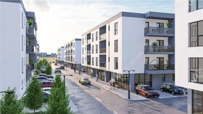 De vanzare apartament intabulat la cheie cu 3 camere 2 bai etaj 2 zona Brana din Selimbar - foto 8