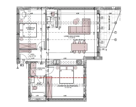 Apartament 3 camere Sibiu - poza 5