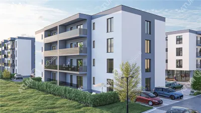 De vanzare in Selimbar apartament cu 2 camere la cheie in zona Pictor Brana - foto 5