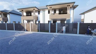 De vanzare casa cu 4 camere decomandate si teren de 240 mp in Selimbar - Sibiu
