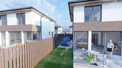 De vanzare casa cu 4 camere decomandate si teren de 240 mp in Selimbar - foto 4