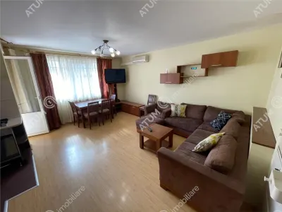 De inchiriat apartament cu 3 camere balcon si loc parcare in zona Ciresica din Sibiu - Sibiu