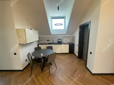 De inchiriat apartament modern cu 3 camere balcon si 2 locuri de parcare in zona Turnisor din Sibiu - foto 9