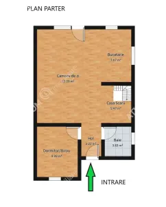 De vanzare casa cu 5 camere si teren de 250 mp in Cristian - foto 8