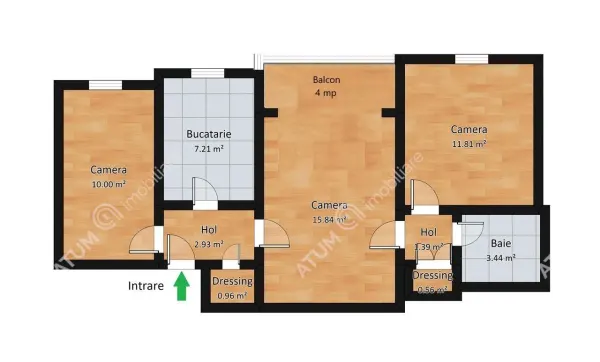 Apartament 3 camere Sibiu - poza 9