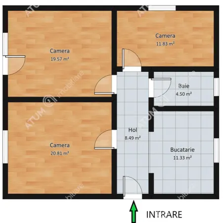 Apartament 3 camere Sibiu - poza 5
