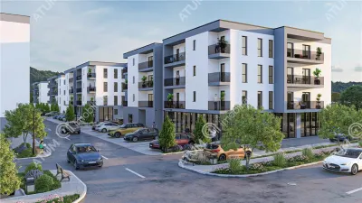 De vanzare apartament intabulat cu 3 camere finisat la cheie etaj 2 zona Brana - foto 4