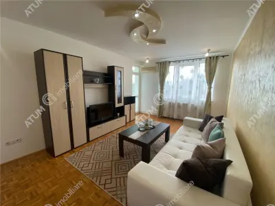 Apartament cu 2 camere decomandate si balcon de inchiriat in Sibiu zona Rahovei - foto 2