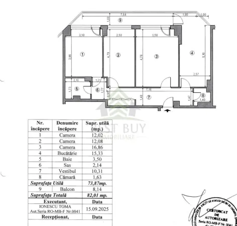 Apartament 3 camere București - poza 24