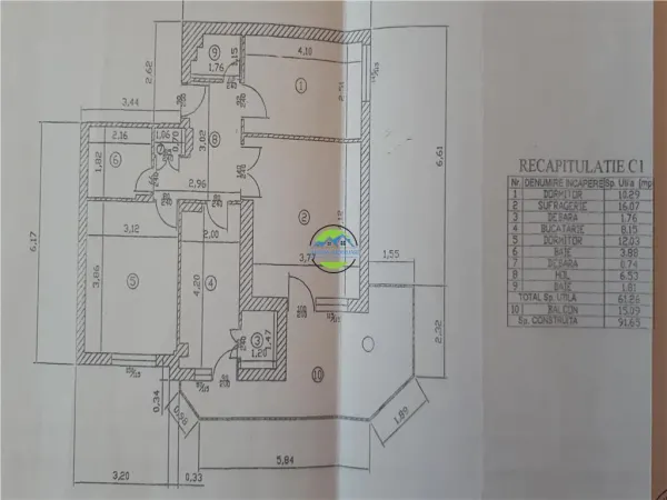 Apartament 3 camere Ploiești - poza 18