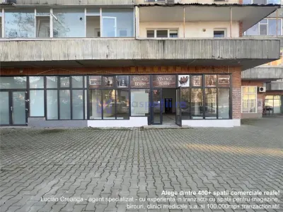 Spatiu comercial, 101mp, semicentru, Podul de Fier Iasi, spre aeroport - Iasi