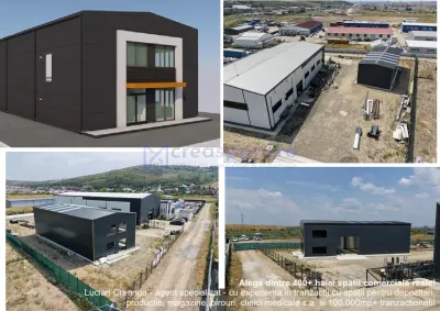 Hala/ showroom nou, 281mp, sos. Iasi - Tomesti - Tomesti