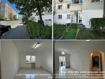 Spatiu comercial, 58mp, bd. Dacia, in statie, Zimbru - Iasi