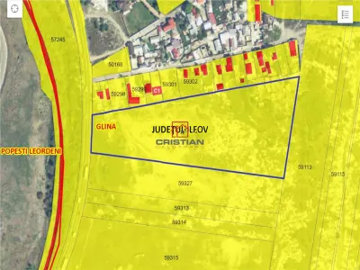 Vanzare teren industrial Glina - Centura, ILFOV - Popesti-Leordeni