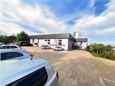 Vanzare depozit/hala/spatiu industrial cu teren 7.280mp Domnesti - Centura, ILFOV - foto 9