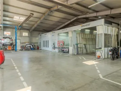Vanzare depozit/hala/spatiu industrial SERVICE AUTO cu teren 5.980mp Domnesti - Centura, ILFOV - foto 5