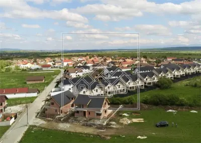 Casa individuala, 487 mp teren, finisata la alb, 147mp utili, Cristian - foto 11