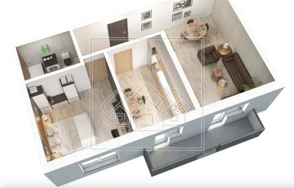 Apartament 2 camere Sibiu - poza 12