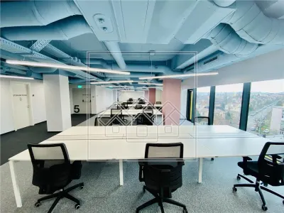 Spatiu de birouri ultramodern, suprafata utila mare, Trei Stejari - foto 25