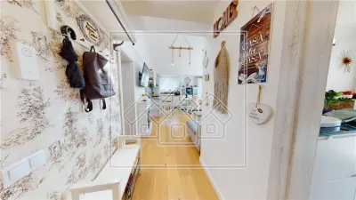 Penthouse mobilat si utilat modern cu terasa de 40 mp - foto 5