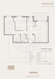 Apartament 3 camere, balcon, bloc nou, lift, boxa la subsol - foto 4