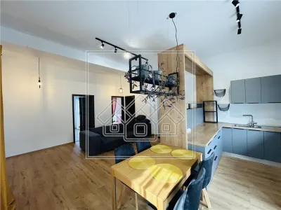 Penthouse cu 4 camere, terasa mare acoperita, zona D. Stanca - Sibiu