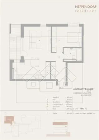 Apartament 2 camere Sibiu - poza 4