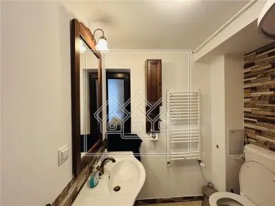 Casa moderna, mobilata si utilata, teren de 309 mp - Cisnadioara - foto 12