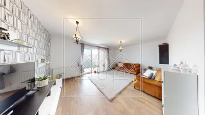 Ap. 3 camere, terasa de 12 mp, decomandat, 74 mp utili, pret bun - foto 5