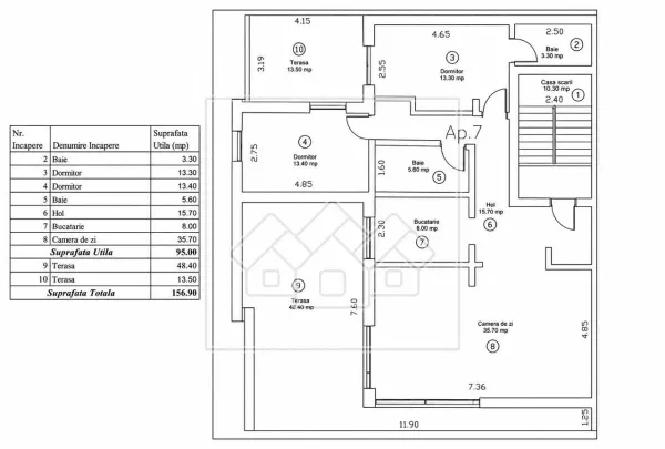 Apartament 3 camere Șelimbăr - poza 13