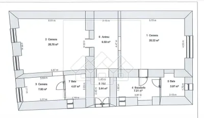 Apartament 3 camere - 88 mp, oportunitate investitie - Ultracentral - foto 5