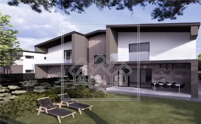 Casa tip duplex - Teren 356 mp, 4 camere, dressing, balcon, terasa - Sura Mica