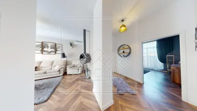 Penthouse de vanzare, terasa de 120 mp, mobilat si utilat confort lux - foto 6