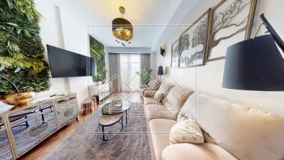 Penthouse de vanzare, terasa de 120 mp, mobilat si utilat confort lux - foto 7