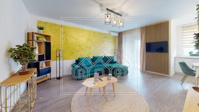 Apartament 3 camere, 2 bai, 2 terase, mobilat si utilat confort lux - foto 14