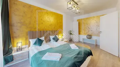 Apartament 3 camere, 2 bai, 2 terase, mobilat si utilat confort lux - foto 20