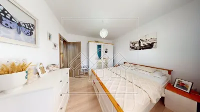 Ap decomandat, 2 camere si balcon, etaj 1, mobilat modern - foto 4