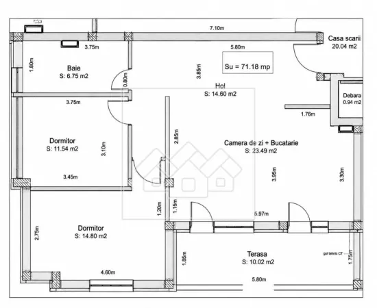 Apartament 3 camere Sibiu - poza 11