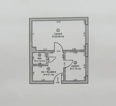 Apartament 2 camere Sibiu - poza 4