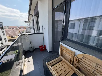 Penthouse cu terasa superba, la cheie, mobilat si utilat complet - foto 19