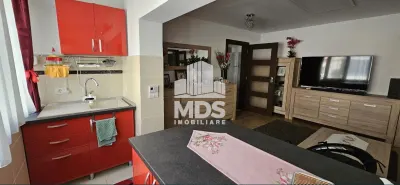 Apartament 2 dormitoare și living cu bucătărie, mobilat și utilat - foto 2