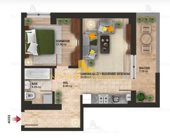 Apartament 2 camere Ploiești - poza 1