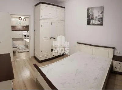 Etaj 2 in bloc nou cu 2 bai, mobilat si utilat - foto 2