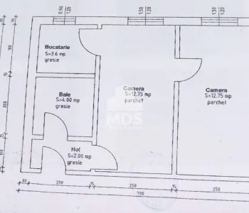 2 camere, mobilat si utilat linga Piata Doina - foto 8