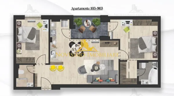 Apartament 3 camere Ploiești - poza 1