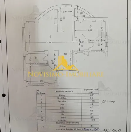 Apartament 3 camere Ploiești - poza 1