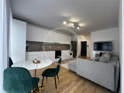Apartament cu 2 camere, Finisat ,Mobilat si Utilat la cheie situat in Floresti! - Floresti