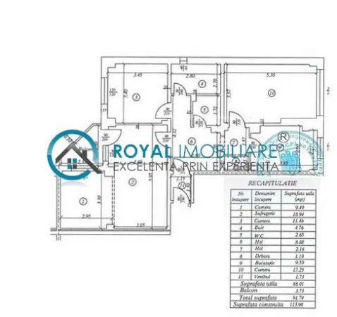 Apartament 4 camere Ploiești - poza 9